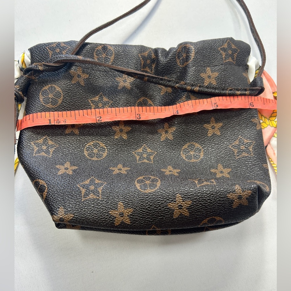 Stylish Brown Patterned Small Bag - image 2